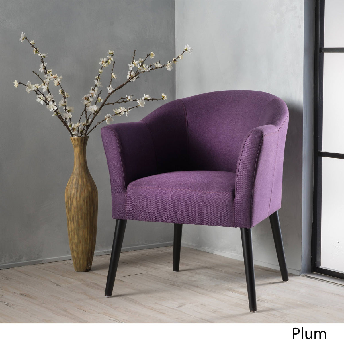 Purple Fabric Arm Chair E495452