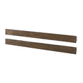 Full Bed Rail Kit, Brushed Rosewood G9639