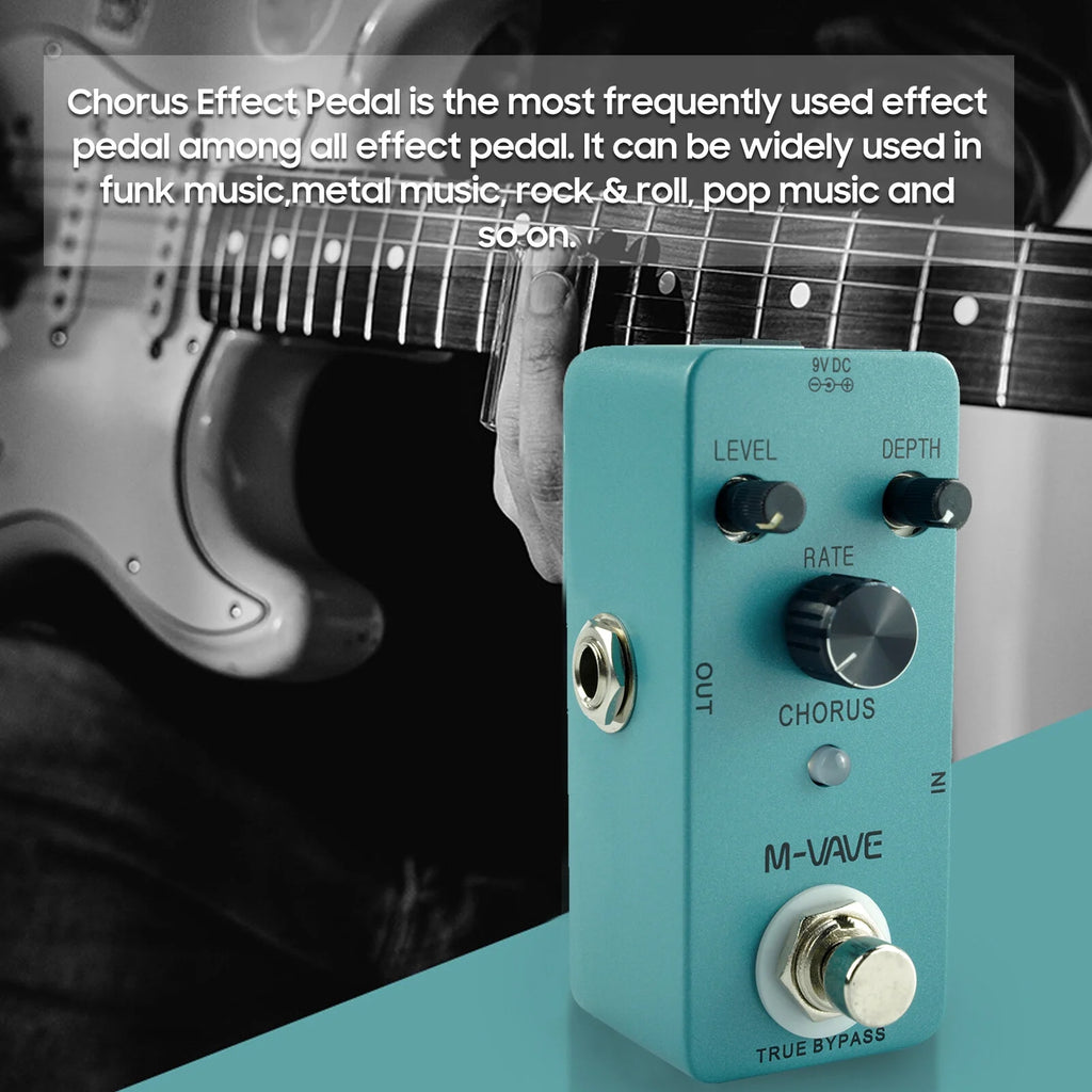Analog Chorus Guitar Effect Pedal G6072