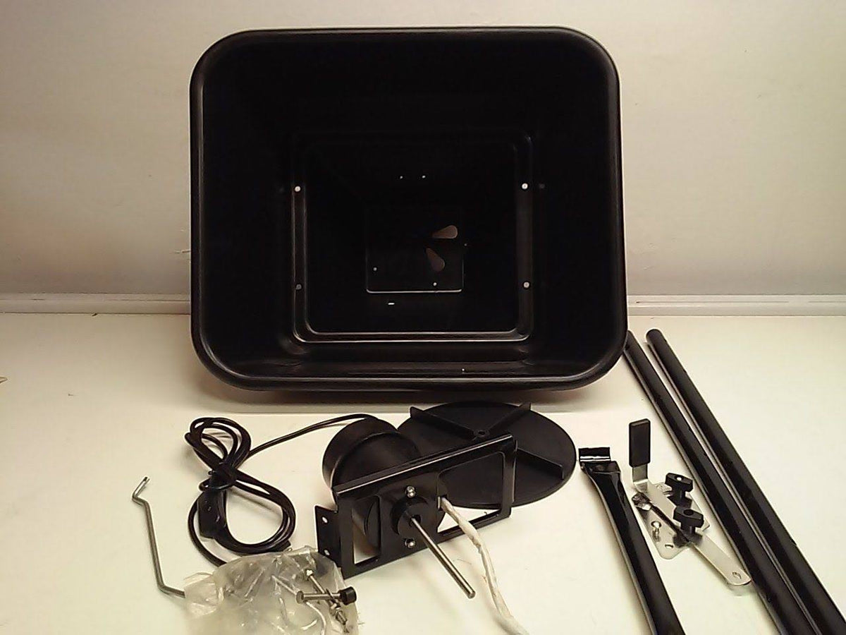 15-Gallon ATV Broadcast Spreader with Rain Cover E548
