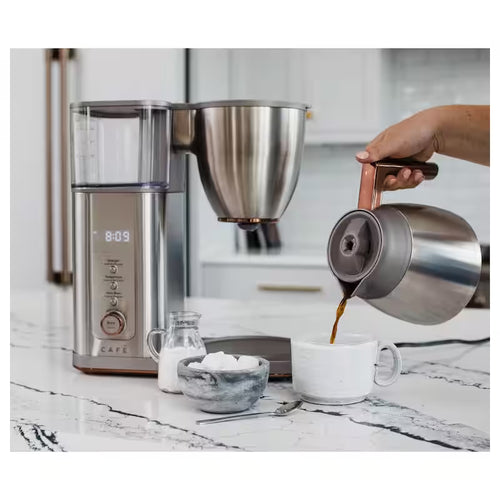 10 Cup Stainless Steel Drip Coffee Maker with Thermal Carafe Z1659