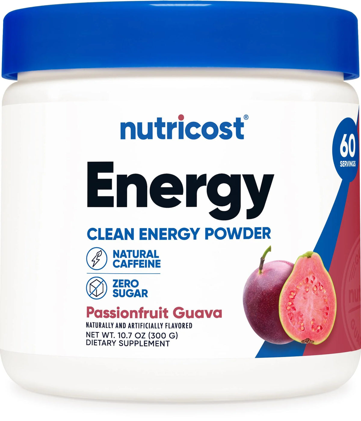 Energy Drink Powder Passionfruit Guava Pre Workout Supplement R720204