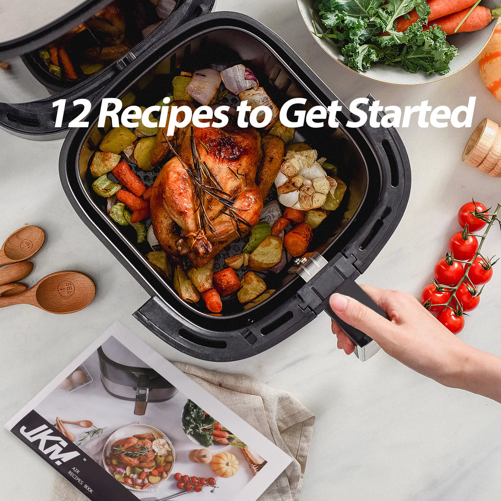 6.7 Quart Digital Stainless Steel Air Fryer Q894