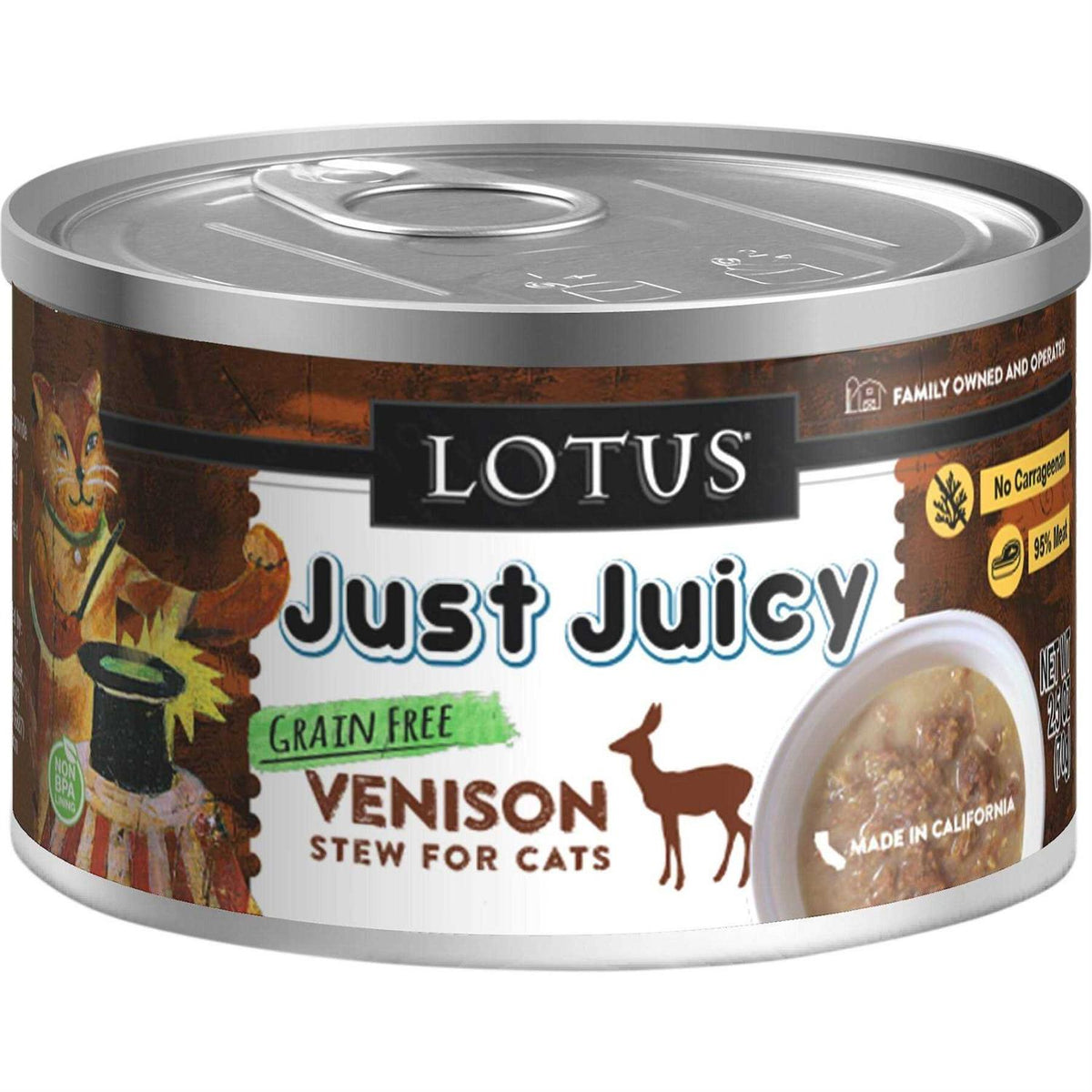 Venison Stew Canned Cat Food D117