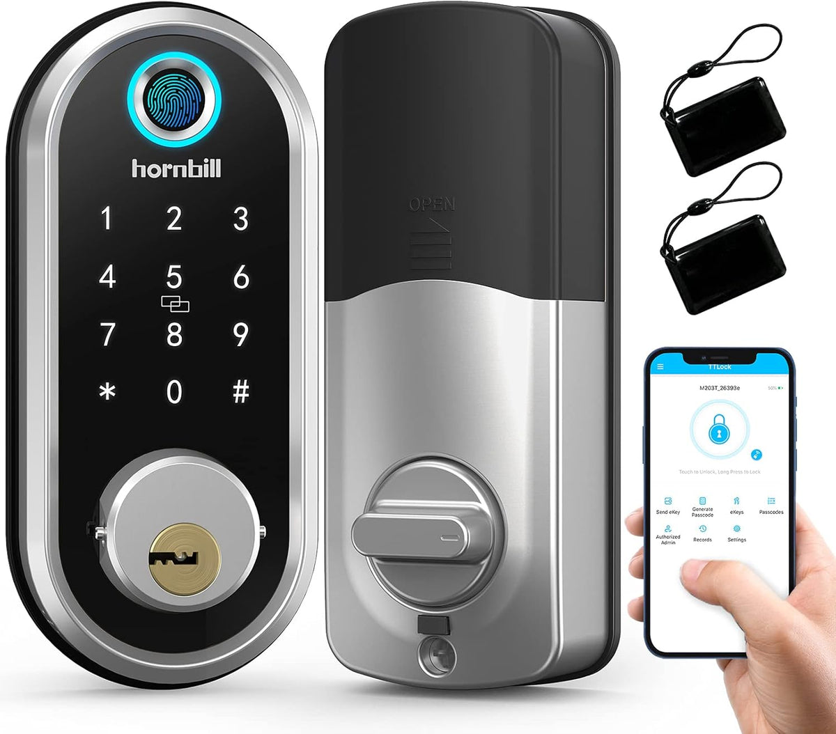 Keyless Entry Smart Deadbolt with Keypad L2693