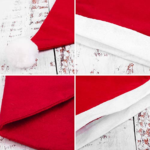 30 Pack Santa Red Hat H6689