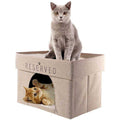 2-Tier Collapsible Cat Cave O8538