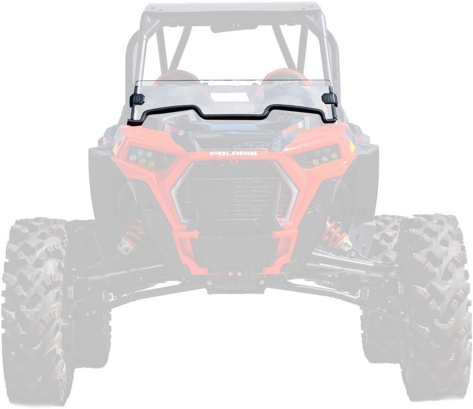 Clear Standard Polycarbonate Half Windshield H9138