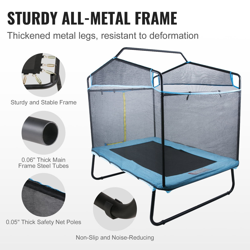 6FT Trampoline with Enclosure Net Z2999