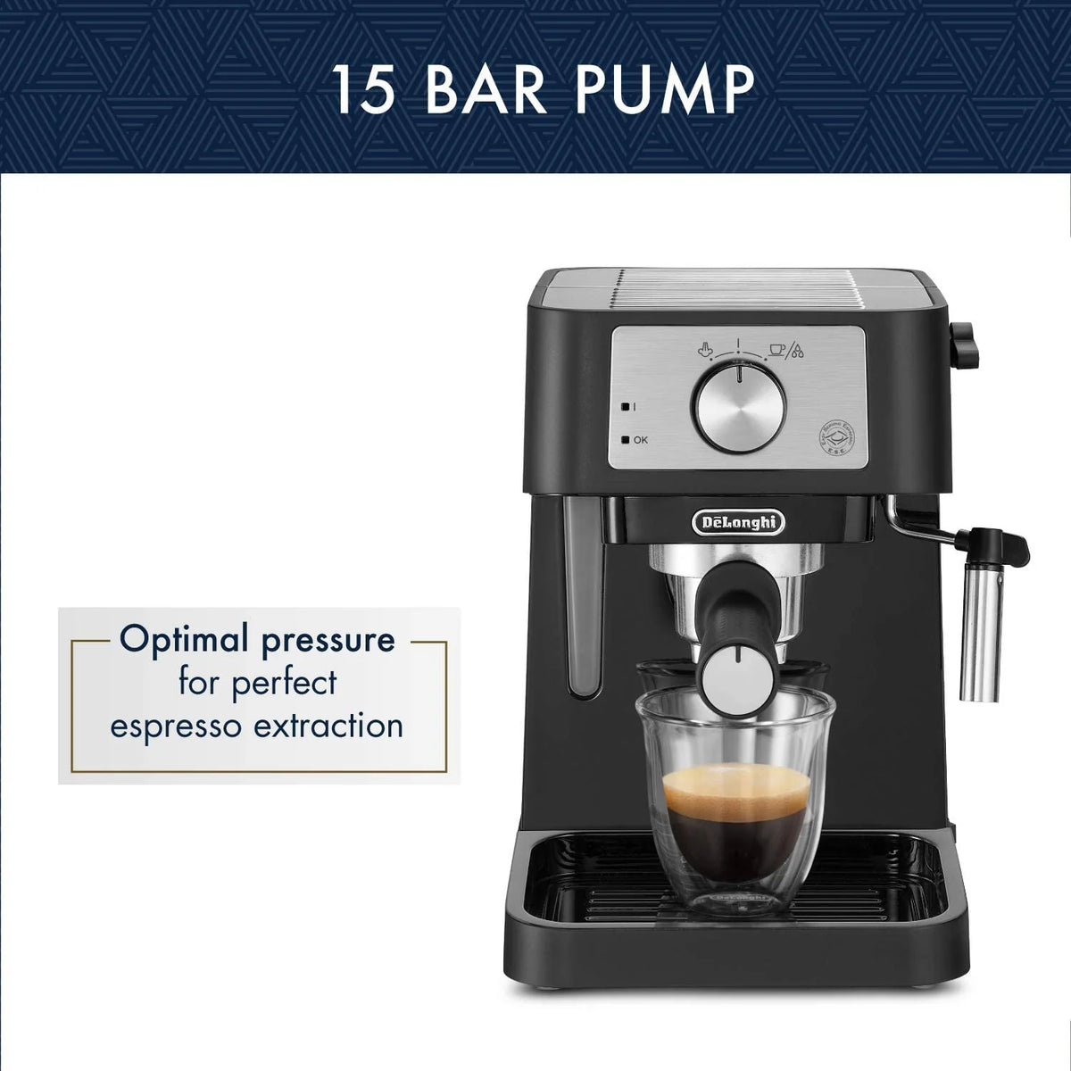 Espresso Maker 15 bar pump 1100W black K6091