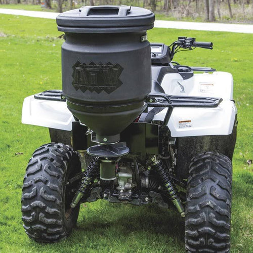15-Gallon ATV Broadcast Spreader with Rain Cover E548
