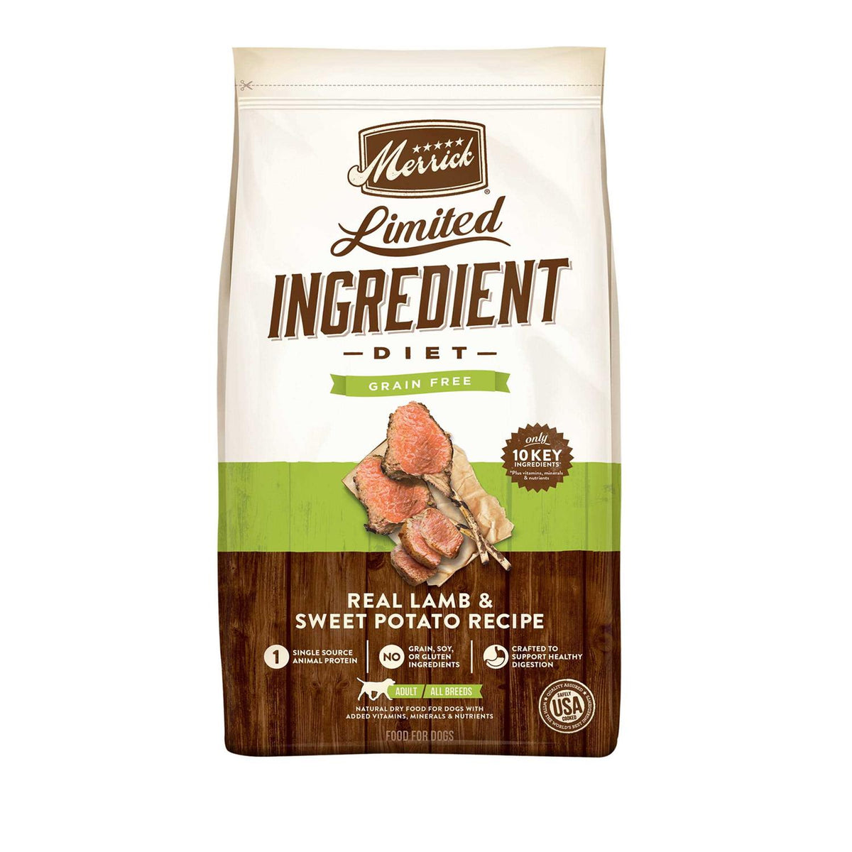 Grain Free Lamb Sweet Potato Recipe Dry Dog Food W172