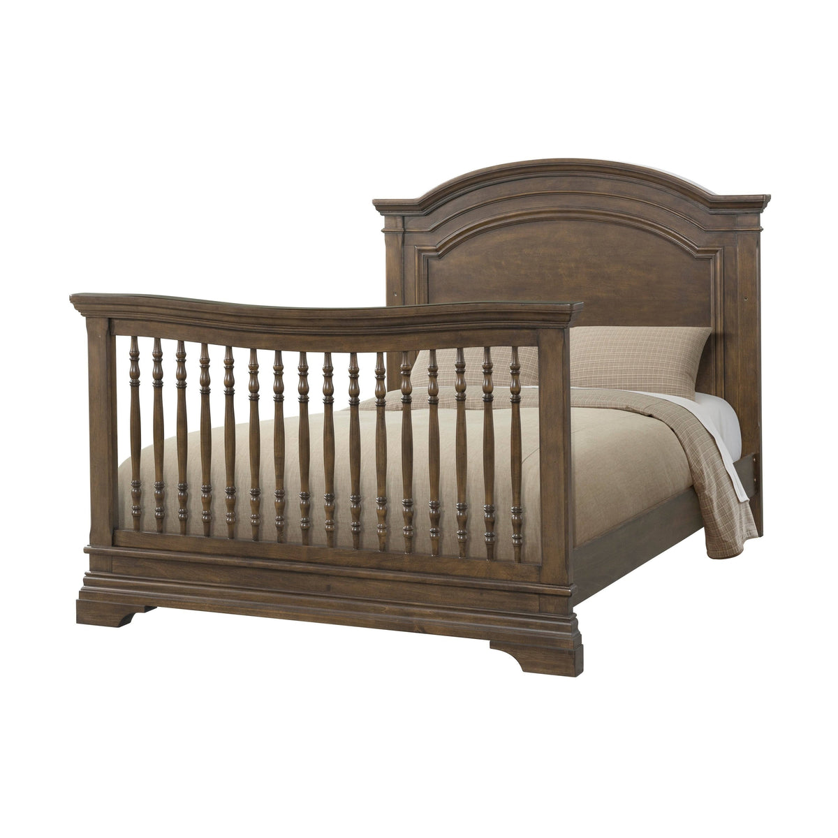 Full Bed Rail Kit, Brushed Rosewood G9639