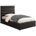 Black Storage Bed Twin V35567